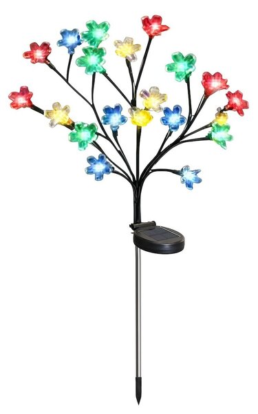 Exteriérové ​​solární zapichovací svítidlo Tree, RGB