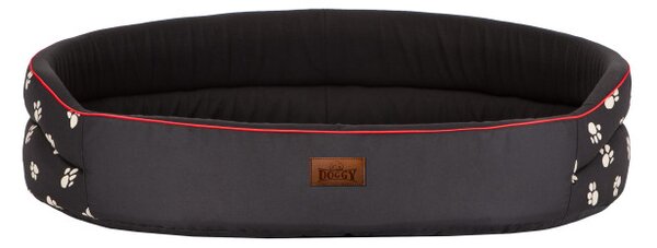 Pěnový pelíšek R1 černý, tlapky