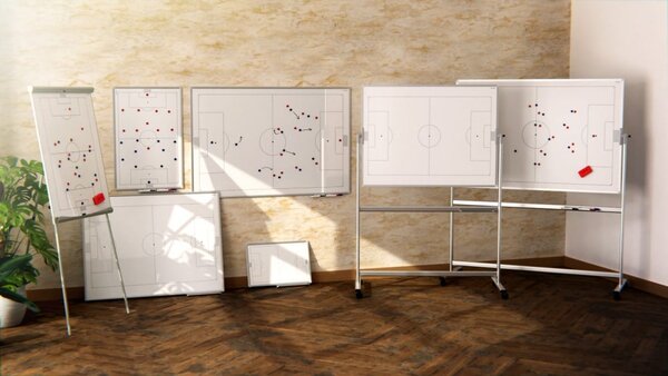 ALLboards Mobilní trenérská tabule 120x90 ALLboards CLASSIC SP_TOS129_F