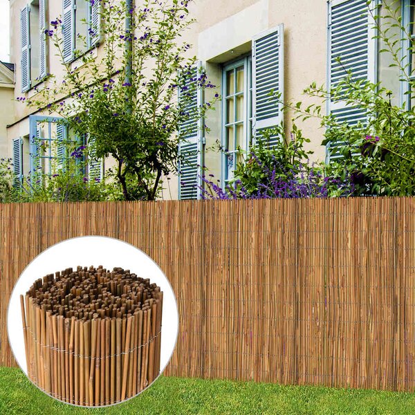 Bambusový plot 500 x 100 cm 312296