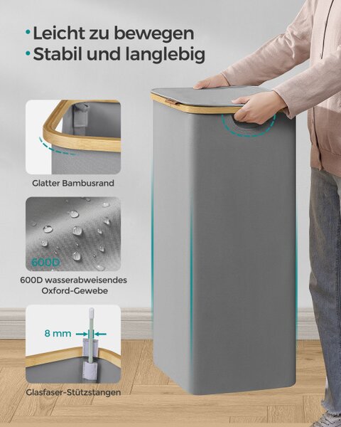 Prádelní koš 90L LCB509G01