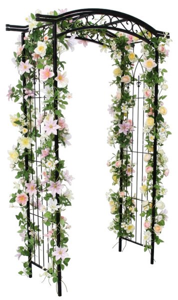 Zahradní pergola MATE černá DEN9043