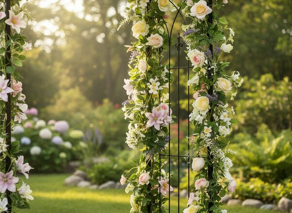 Zahradní pergola MATE černá DEN9043