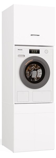 TP Living Koupelnová skříňka na pračku s nástavcem POLA TWIN 1S Z 64 cm bílá