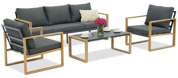 Hliníkový zahradní nábytek Belluno Garden Point antracit