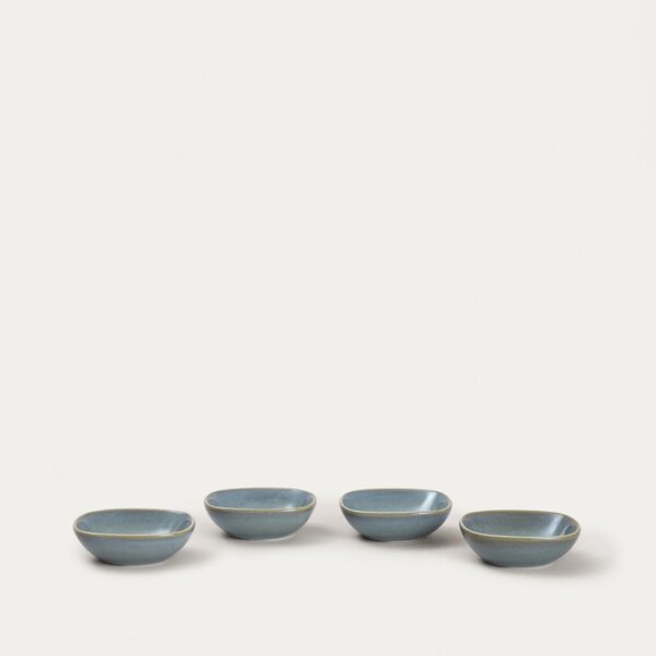 Set misek OKINAWA tyrkysové (4 ks)