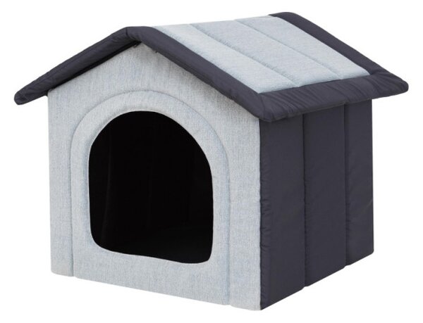 Bouda pro psa INARI R1 šedá / granátová
