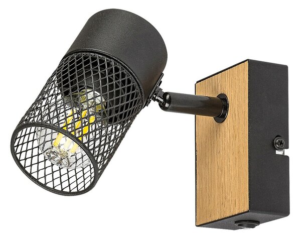 Rabalux bodové svítidlo Metta E14 1x MAX 40W dub 71151
