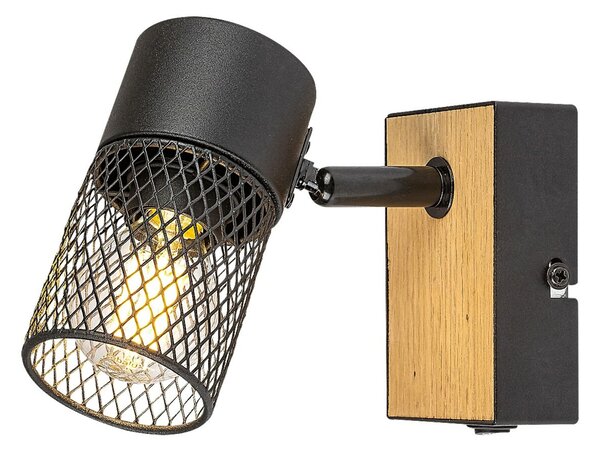 Rabalux bodové svítidlo Metta E14 1x MAX 40W dub 71151