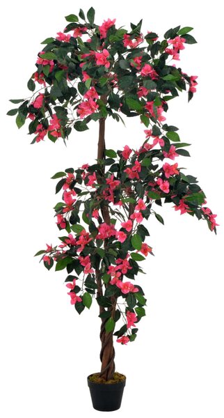 Umělá rostlina rododendron s květináčem růžová 165 cm