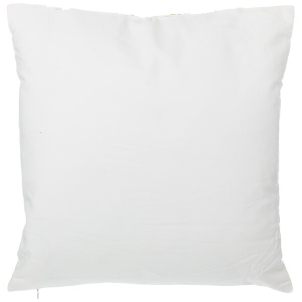 Sada 2 dekorativních polštářů GARDENIA Bavlna 45 x 45 cm Zlatá Abstraktní vzor