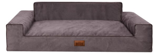 Pelíšek GLAMOUR NEW L hnědý, fancy