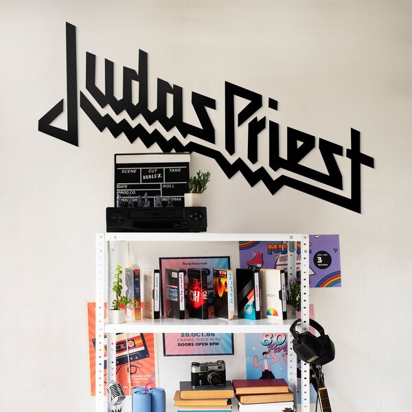 DUBLEZ | Metalové logo na zeď - Judas Priest | Obraz
