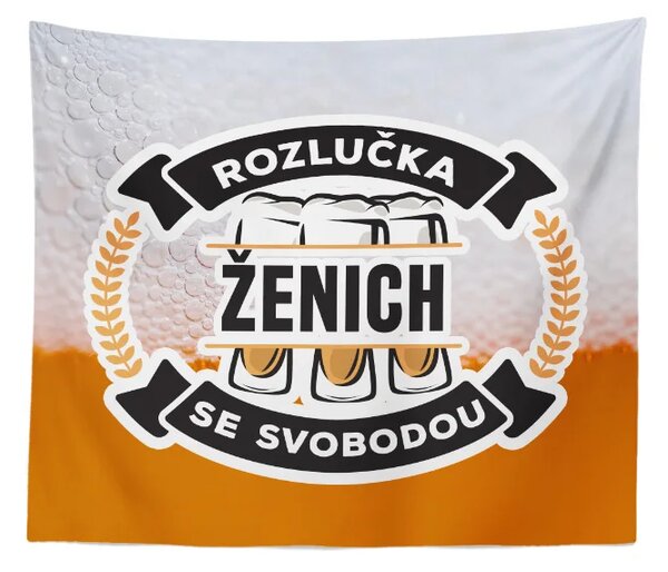 Sablio Deka Rozlučka se svobodou ženicha: 150x120 cm
