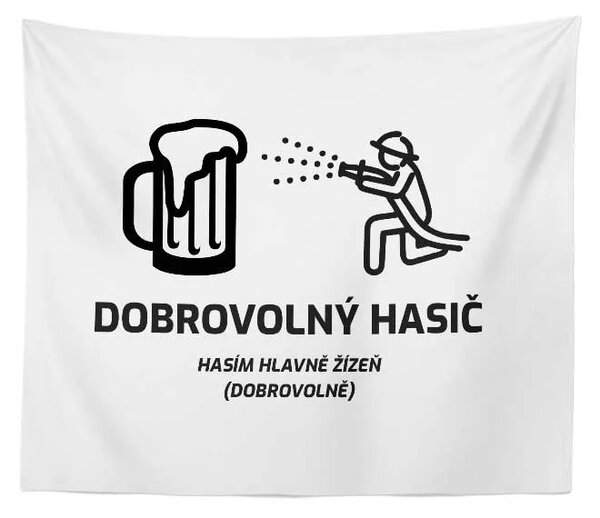 Sablio Deka Dobrovolný hasič: 150x120 cm