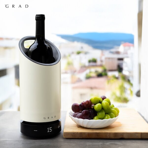 Grad SG705, chladič na víno Grad No. 1, přenosný, krémová
