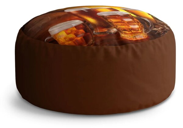 Sablio Taburet Circle Krýgly s pivem: 38x48 cm