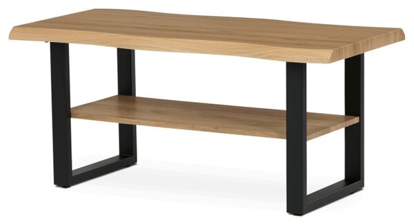 Konferenční stolek CT-F4212 OAK divoký dub / černý