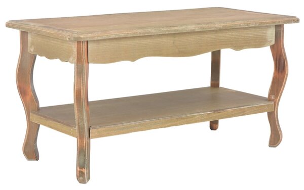 Konferenční stolek 87,5 x 42 x 44 cm masivní borovicové dřevo