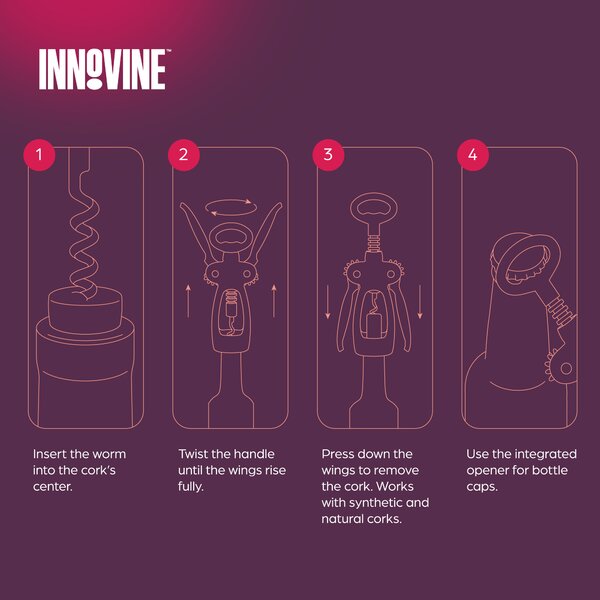 Křídlová vývrtka na víno Innovine