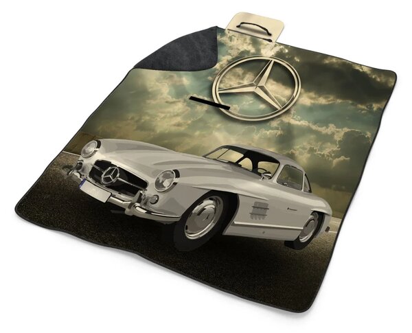 Sablio Plážová deka Mercedes-Benz 300 SL Na silnici: 200x140 cm