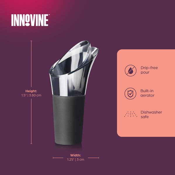 Innovine Zátky na víno proti odkapávání Innovine– 2 ks