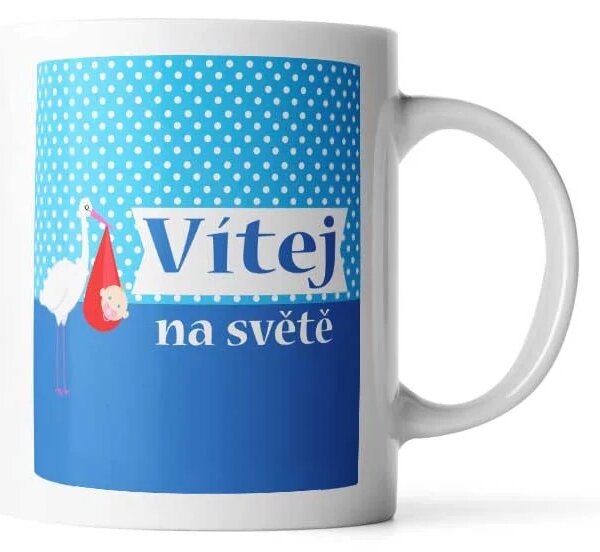 Sablio Hrnek Vítej na světě - 330 ml - standard