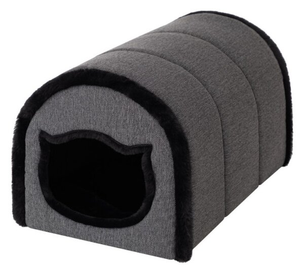 Budka pro kočku GATTO R1 černá, inari