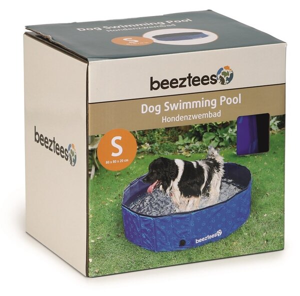 Beeztees Doggy Dip Bazén pro psy modrý 80x80x20cm Beeztees