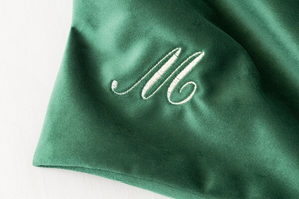 Povlak Velvet Emerald 40/40 Samet 40/40