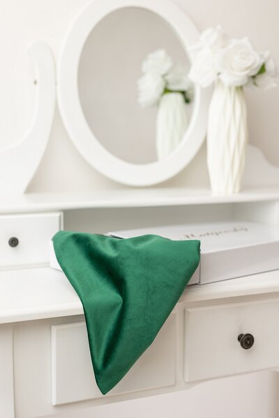 Povlak Velvet Emerald 40/40 Samet 40/40