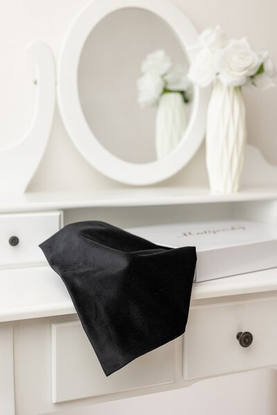 Povlak Velvet Noir 40/40 Samet 40/40