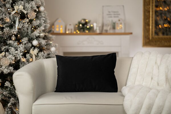 Povlak Velvet Noir 40/40 Samet 40/40