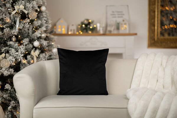 Povlak Velvet Noir 40/40 Samet 40/40