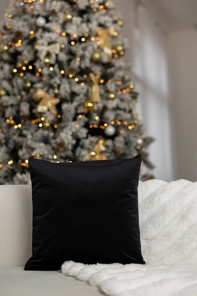 Povlak Velvet Noir 40/40 Samet 40/40