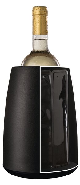 Chladicí nádoba na víno s aktivní vložkou ELEGANT, Vacu Vin, černá, 3649460