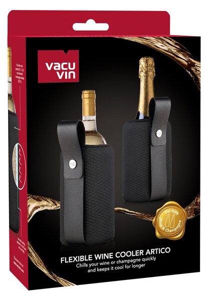 Chladič na víno a sekt Artico, Vacu Vin, černý, 38864606