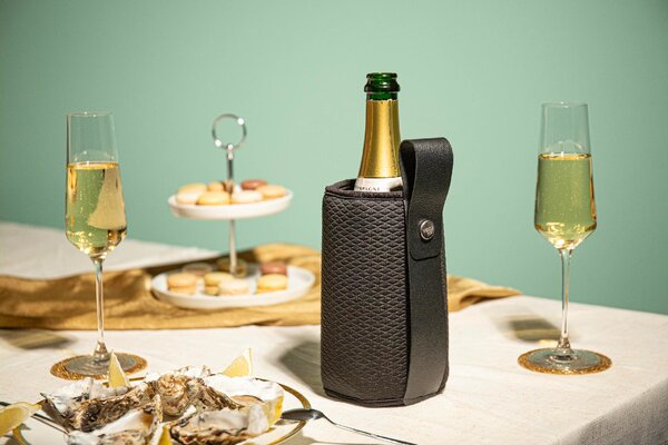 Chladič na víno a sekt Artico, Vacu Vin, černý, 38864606