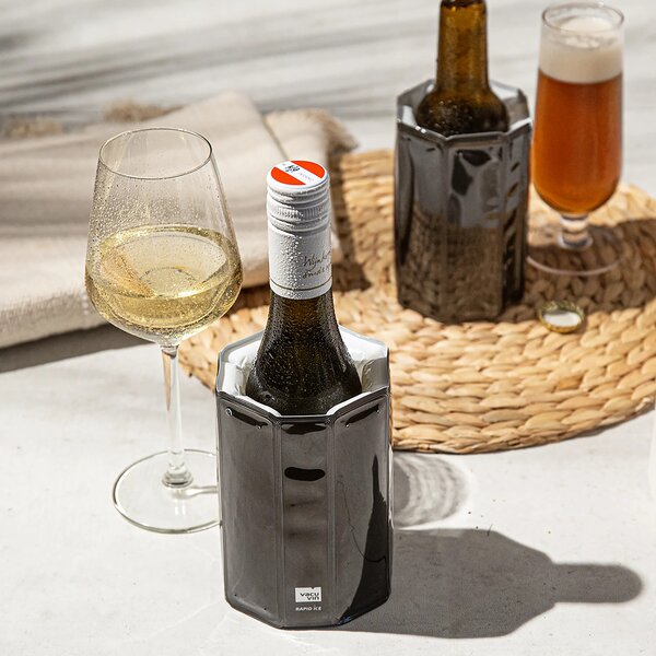 Chladič na víno/pivo mini, Vacu Vin, černý, 38544606