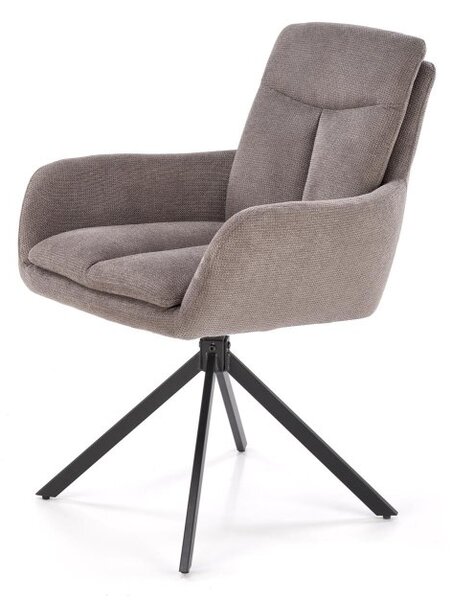 Halmar Jídelní křeslo K536 šedé