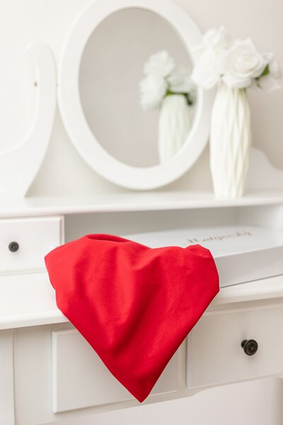 Povlak Velvet Red 40/40 Samet 40/40