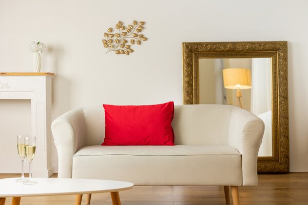 Povlak Velvet Red 40/40 Samet 40/40