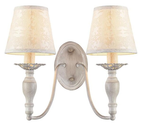 ACA Lighting Textile nástěnné svítidlo DL9502WWB