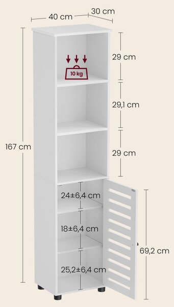 Úložná skříňka BBK160W01