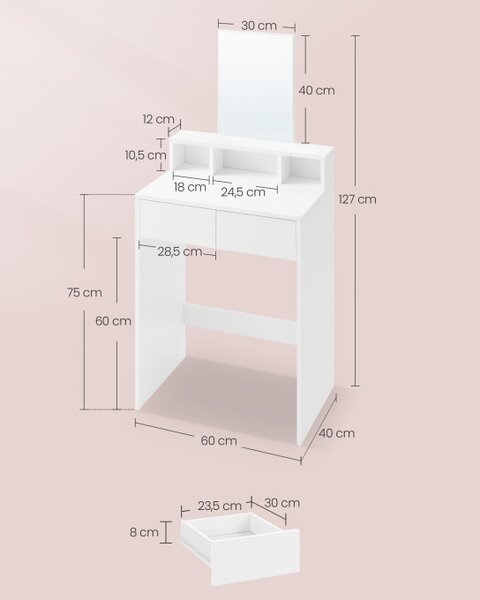 Toaletní stolek RDT103W01