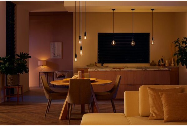 Hue WA LED Filament žárovka E27 G125 7W 550lm 2200-4500K IP20