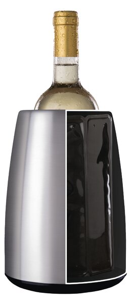 Chladicí nádoba na víno s aktivní vložkou ELEGANT, Vacu Vin, nerez, 3649360