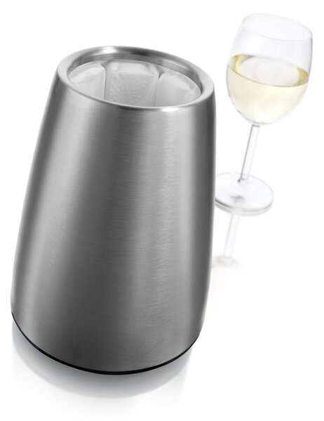 Chladicí nádoba na víno s aktivní vložkou ELEGANT, Vacu Vin, nerez, 3649360
