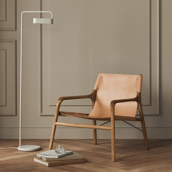 -25 % Dny MOMENTI– Bolia Černá kovová stojací lampa Scribe 133 cm