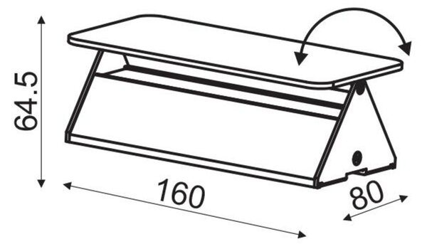 ACA Lighting Wall&Ceiling LED nástěnné svítidlo ZD80645LEDWH